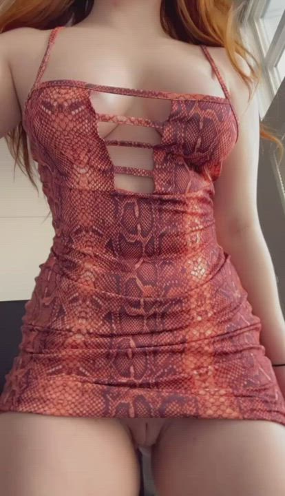 homemade Innies Jiggling Natural titties Pale Petite Pussy Redhead Shaking Skirt Upskirt White Girl Porn GIF by poisynivy