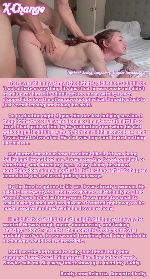 Randy, now Rebecca. Converted bully