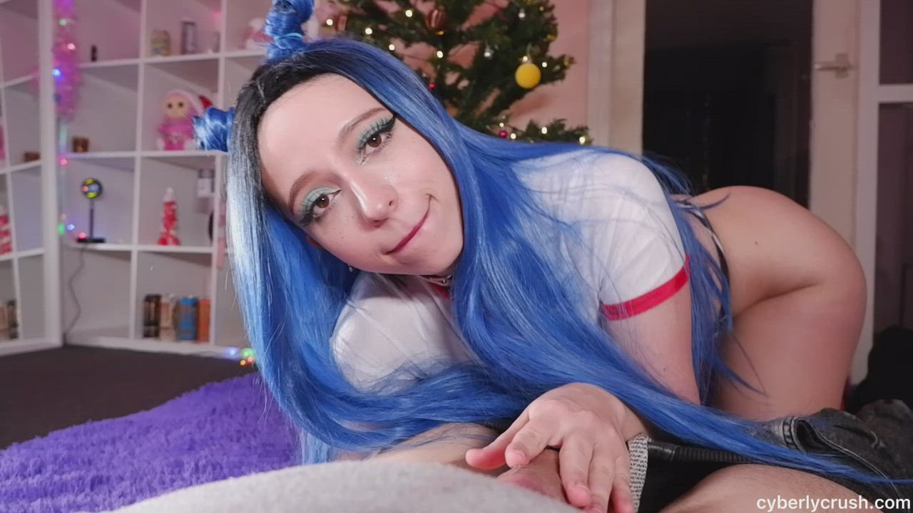 Babe Balls Balls Sucking Booty Cowgirl Eye Contact Handjob Kawaii Girl Missionary Sex Porn GIF by cyberlycrush