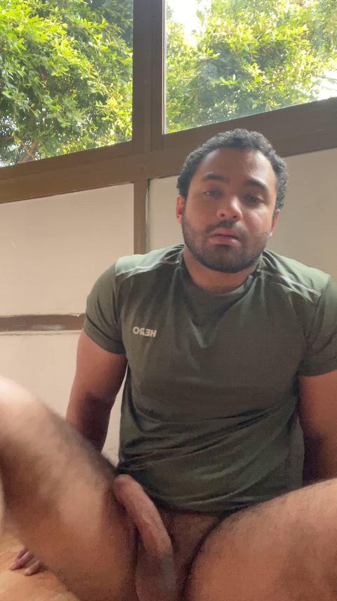 He just wanted to say hi, he's just so eager so be seen