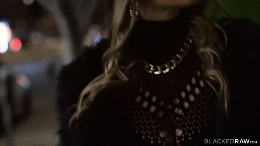 Kenzie Love showing how much she loves a deep BBC