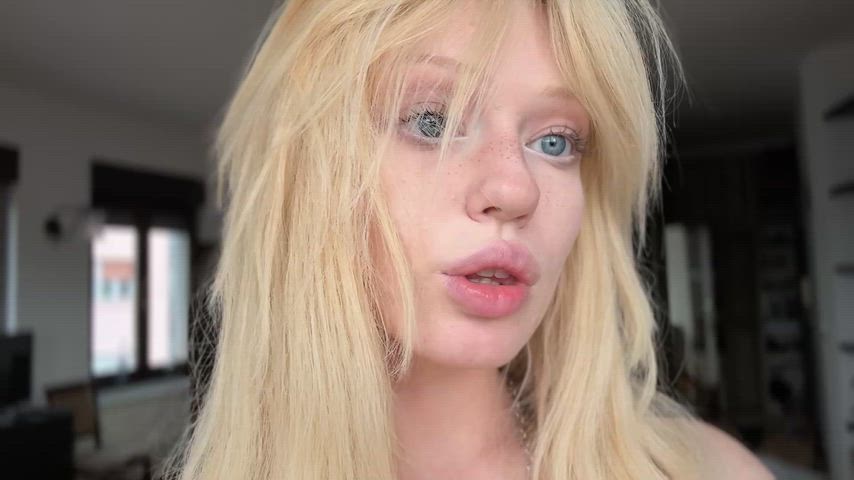 lick up all of mommy’s spit