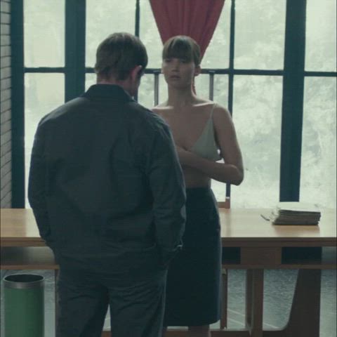 Celebrity Jennifer Lawrence Nude Art Porn GIF by deepbhadraa