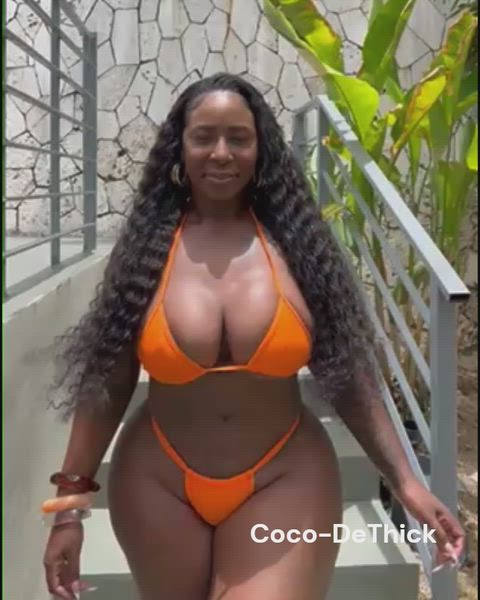 Ass Big Ass Big Tits Bikini CamSoda Camgirl Curvy Ebony Phat Ass Thick Porn GIF by camsoda