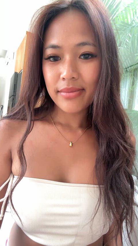 don’t hold back, your dick belongs in my mouth or between my tits?