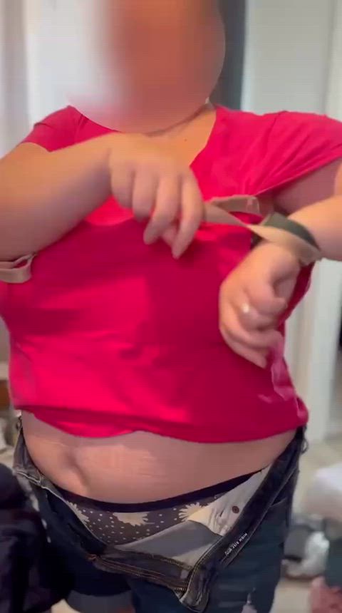 The tits are coming out…