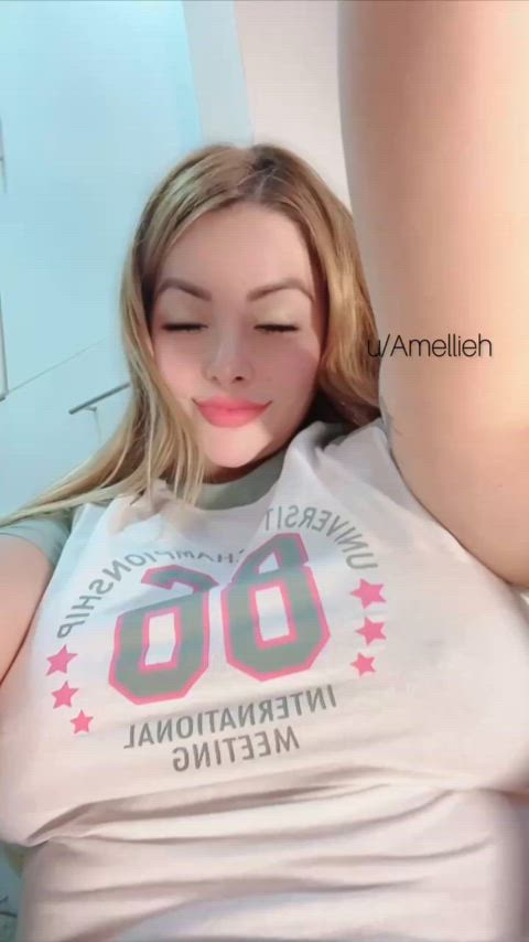 Amateur Blonde Teen Porn GIF by amellieh