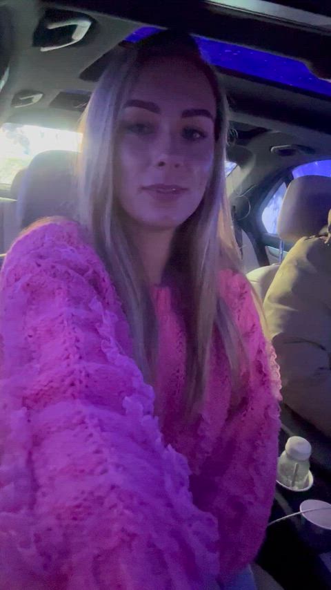 I'm glad my friend let me pay for the ride with my mom boobs... hah