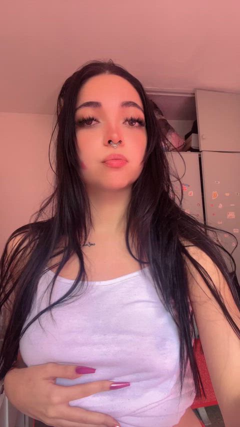 Looking for someone to suck the tits of a needy goth.