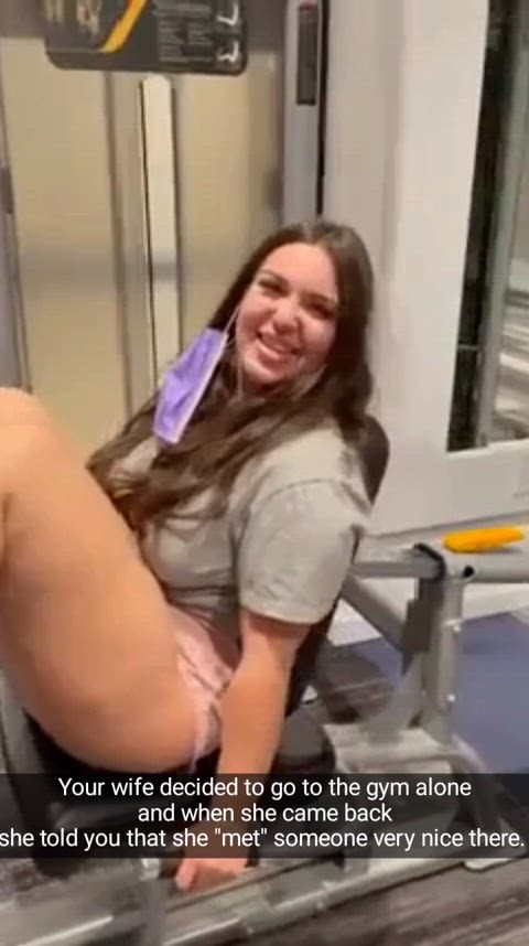 Going to the gym alone