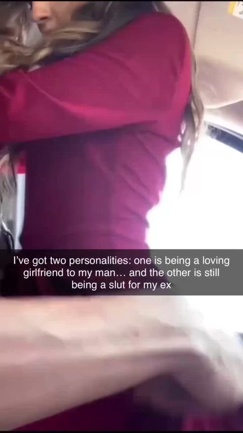 Your girlfriend has two worlds: one with you… and another, secret one with her ex