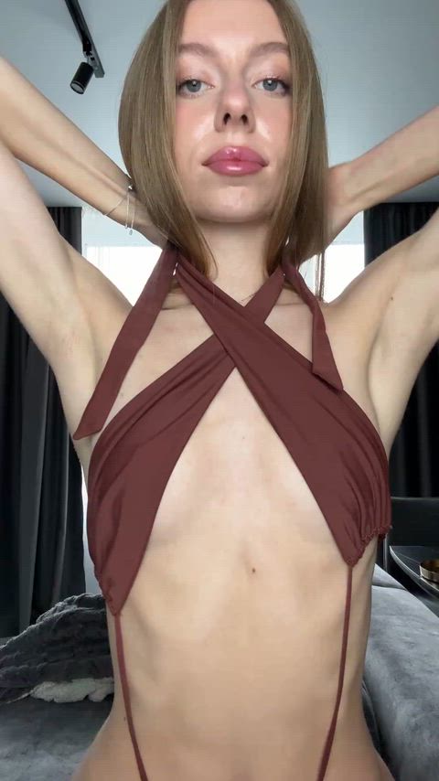 Cute Petite Teen Porn GIF by remetskomna