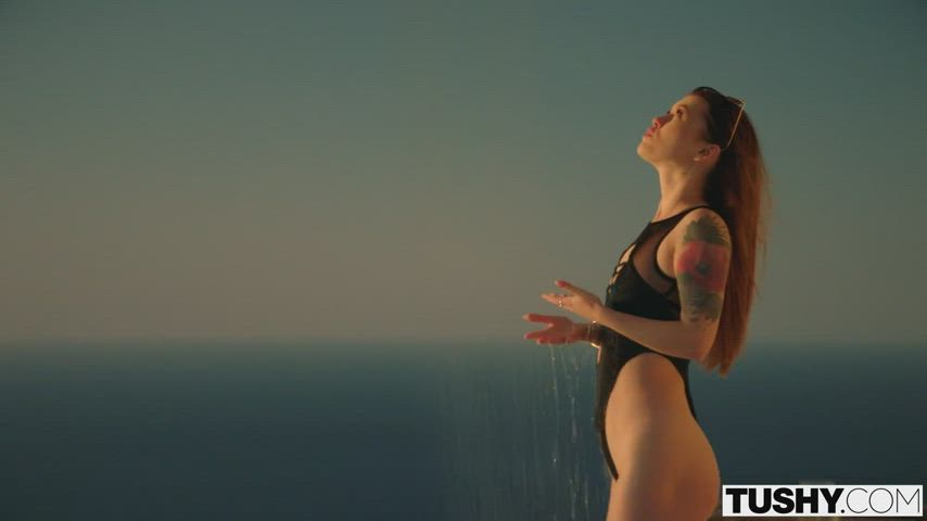 Misha Cross Pornstar Tattoo Wet Porn GIF by mephisto31