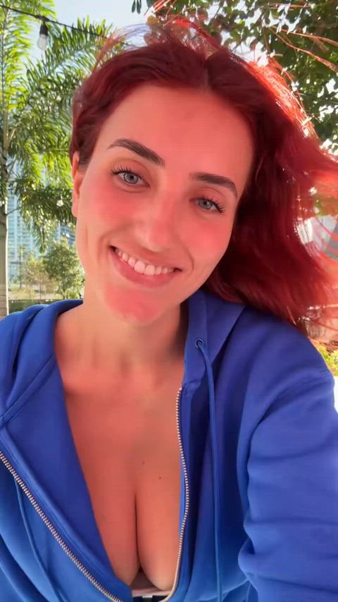 19honeysuckle 60fps Big Tits Bouncing Tits Huge Tits Redhead Tits cumslut r/onlypornnsfw tattedphysique Porn GIF by obscyraelle