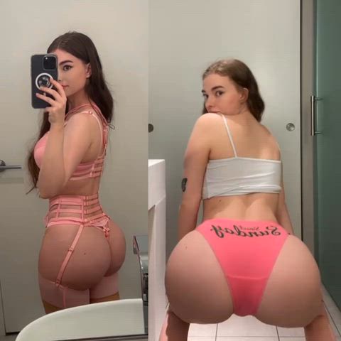 My natural thick booty