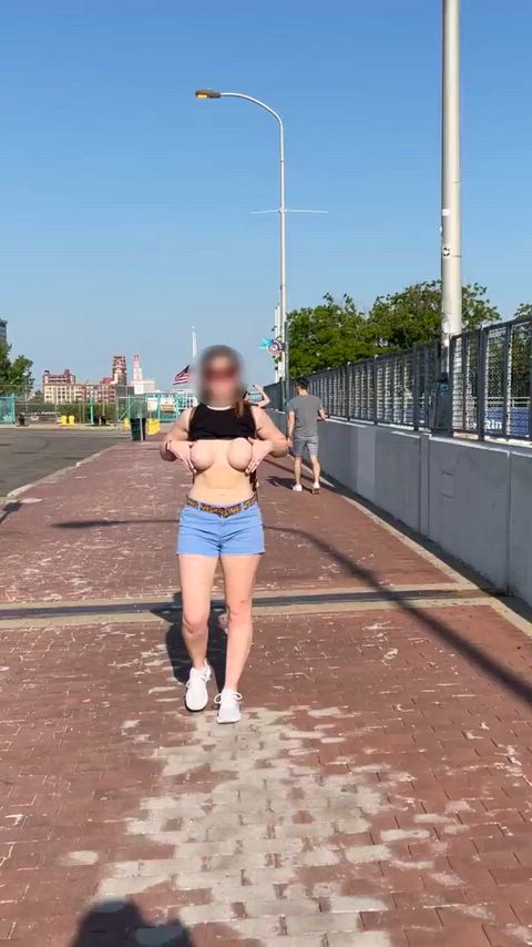 On my way to cause trouble outside