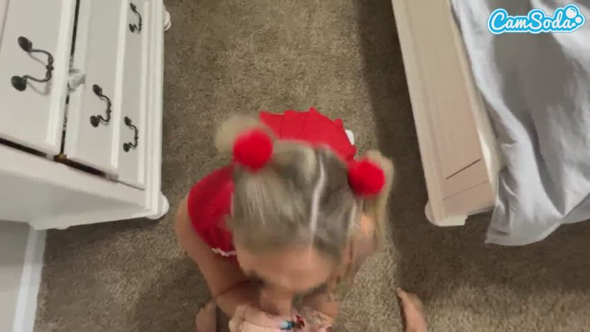 Babe Blowjob Camgirl Cock Cum Cumshot Facial Schoolgirl Sucking Porn GIF by camsoda