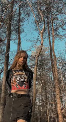 The outdoors really makes me want to take my clothes off