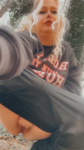 Getting caught makes me wet