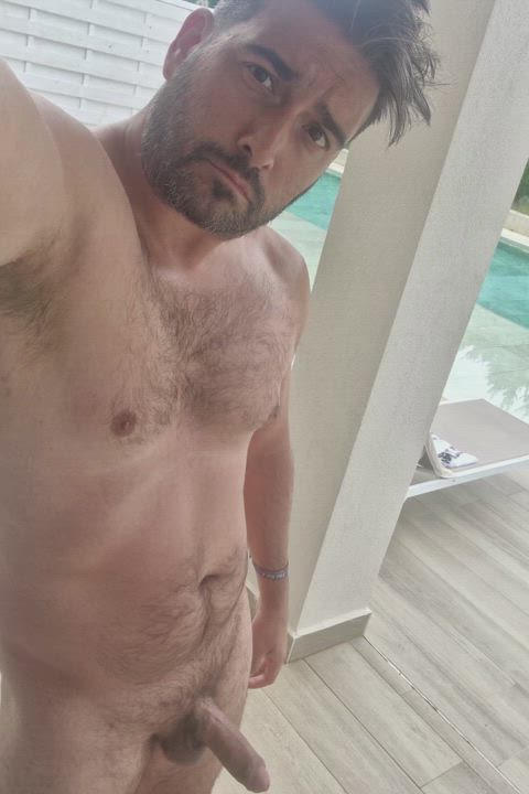 What would you do if I asked you to join me in the pool? Or maybe a shower? Kal (41)