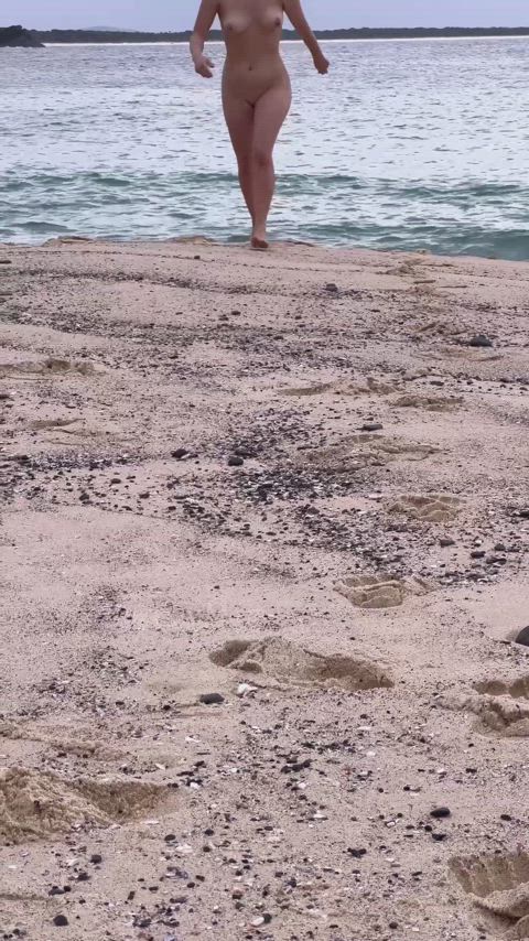 Beach Exhibitionism Exhibitionist MILF Public Porn GIF by thefunmilf