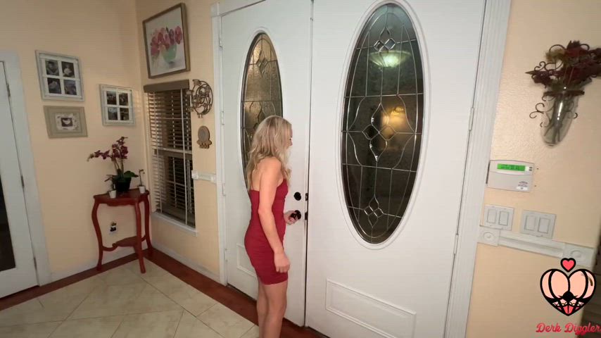 We make cuck leave to have the whole house to ourselves