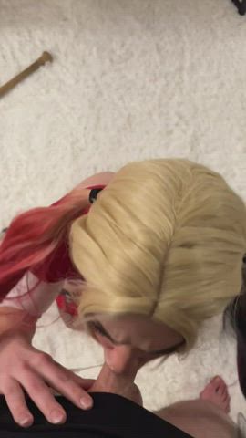 Blowjob Deepthroat Harley Quinn Porn GIF by naomi_soraya
