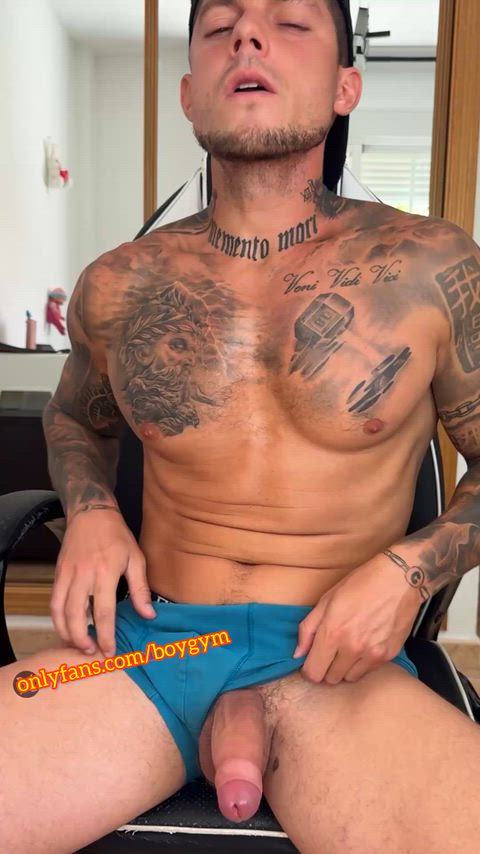 Big Dick Cock Cum Gay Jerk Off Masturbating NSFW OnlyFans Solo Porn GIF by boygym