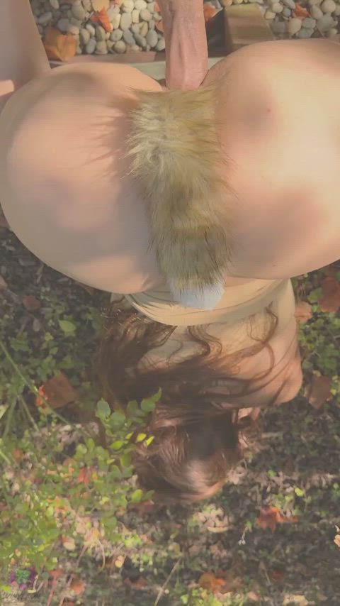 YinyLeon Backyard Sex