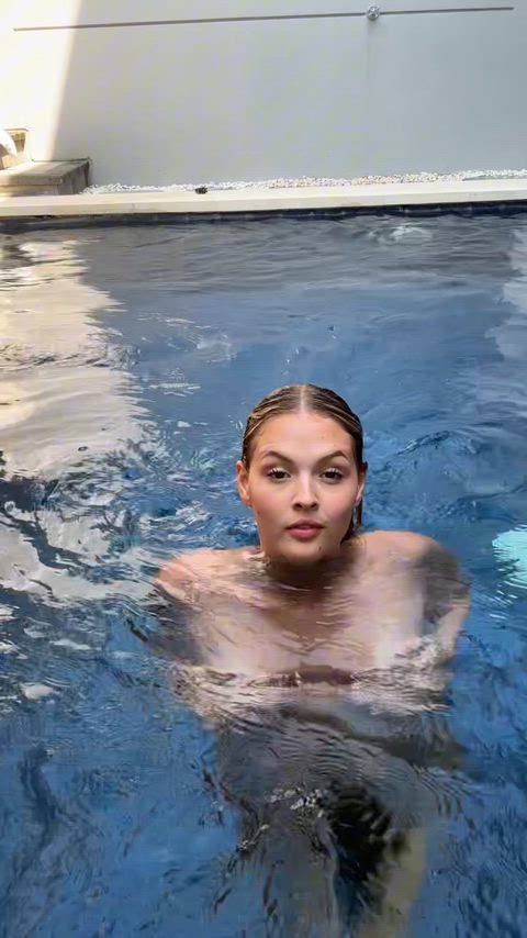 what do you think about me showing everything at the hotel pool?