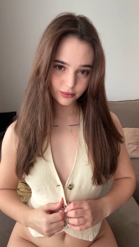 Brunette Natural Tits Petite Small Tits Teen Tits Topless Porn GIF by stella_mori