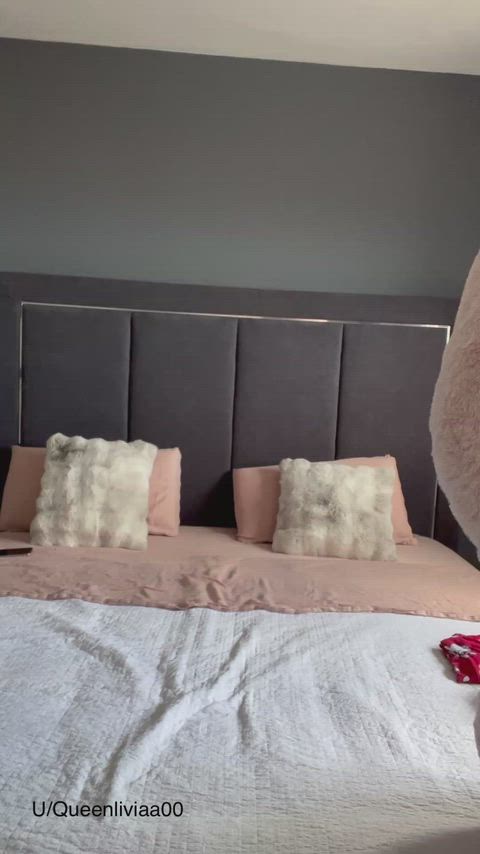 My pink bed is my comfort zone