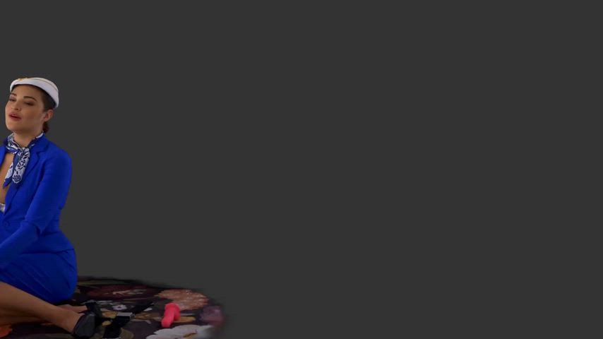 MILFy beauty Gizelle Blanco demands you fasten your seatbelt and cum in her mouth (Spatial VR Preview)