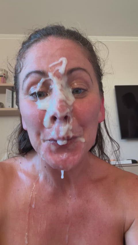 Cherie Deville Cum Covered Fucking Cum In Mouth Cumshot Cumshots Facial cumslut Porn GIF by ofpremiumpacks