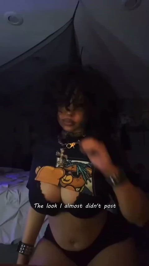 19honeysuckle 24/7 Big Tits Curvy Goth Natural Tits Tits cumslut milfnhoney urfavgothxx Porn GIF by temptedtigerxx