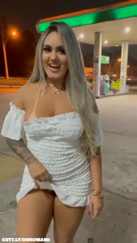 Amateur Bathroom Brazilian Cuckold Hotwife Public Standing Doggy Stranger r/ExposedToStrangers Porn GIF by duromami