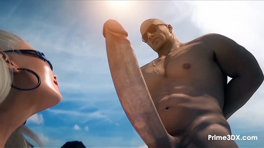 3D Animation Anime Beach Big Dick Cartoon Porn GIF by adultprime