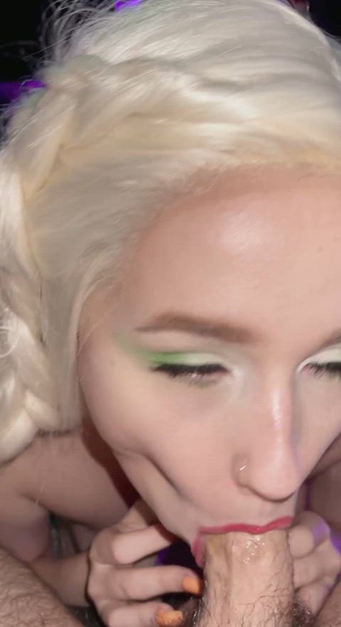 My mouth belongs to you but your cum is mine