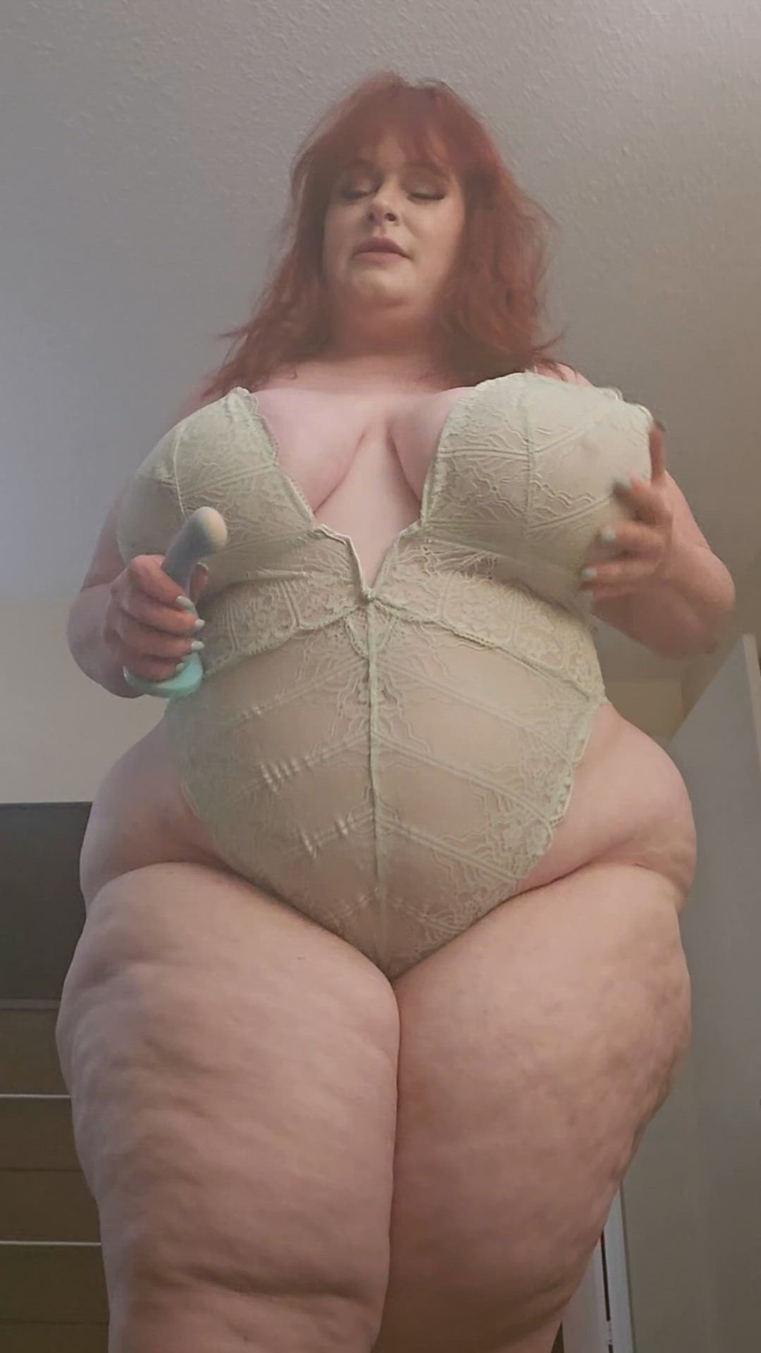 Do you mind if I smother my big tits on your face?