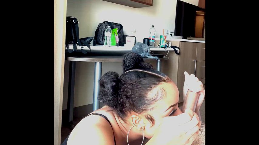 Big Tits Cumshot Ebony Interracial Porn GIF by bangermayne