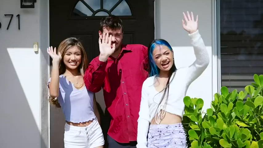 From freeusefantasy, Paisley Paige (Blue hair) and Clara Salfe (brown hair)