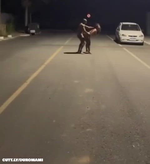 Amateur Brazilian Exhibitionist Public Rough Slut Standing Doggy Trashy Trashy Boners r/CaughtPublic Porn GIF by duromami