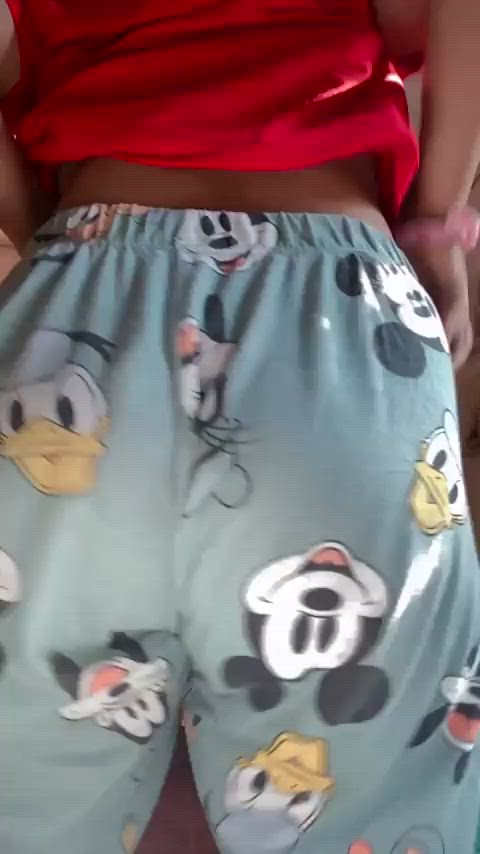 Dancing to manifest your face buried in my ass