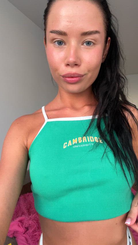 Petite Brazilian girl without makeup