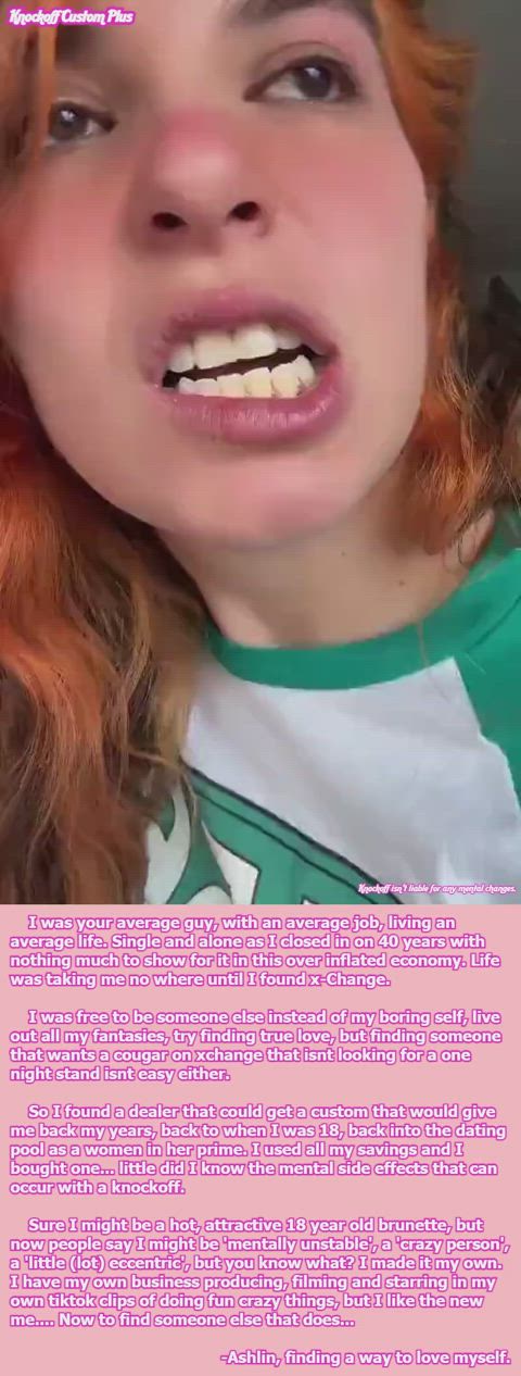 Ashlin, finding a way to love myself.