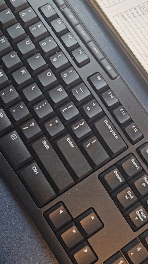 Just sitting at my desk