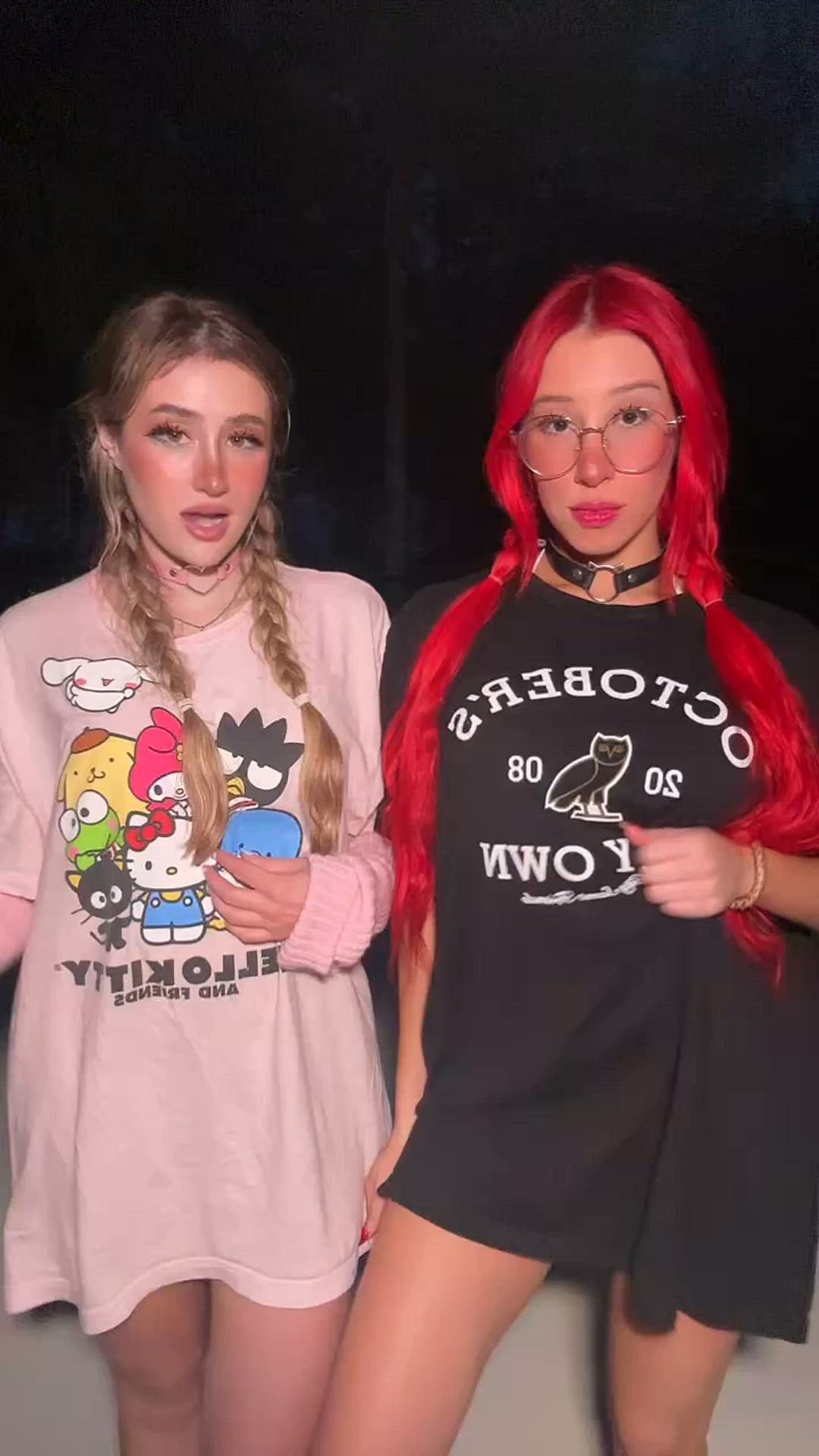 I love making tiktoks w my bff