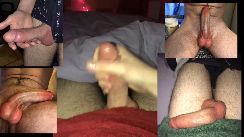 my cumshot surrounded by my big cock 😈