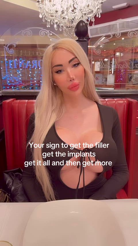 Get it all! Beauty is excess, natural plainliness is ugly.