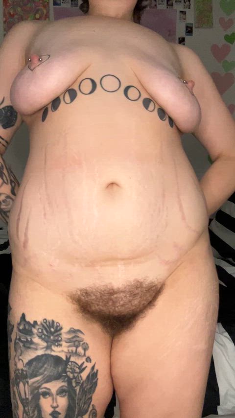 The scent of my hairy bush makes me so horny